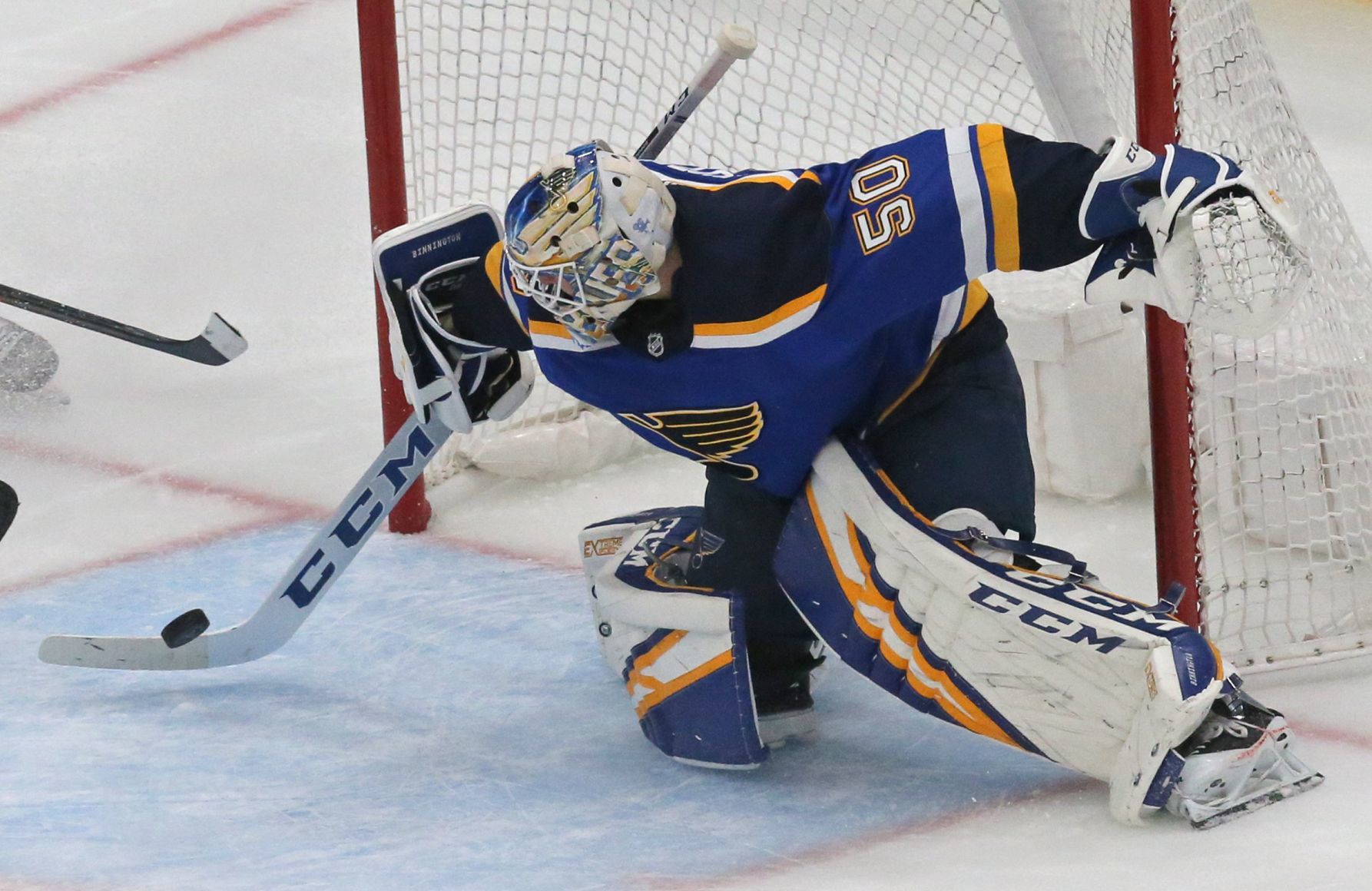 The Blues and the Sabres skate at Enterprise